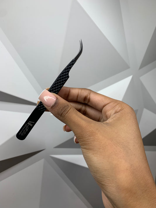 J Curve Tweezer